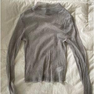 Wild Fable Shimmery & Sheer Top